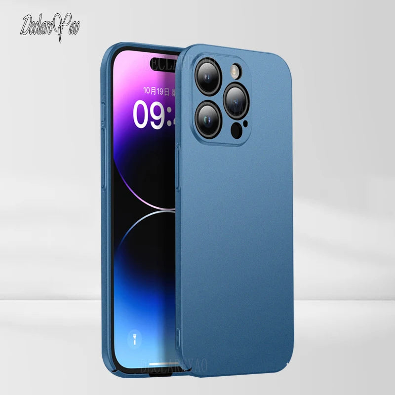 Cases Compatible with Apple iPhone 11 Pro Max Covers Frosted Coque For iPhone Xs Max XR SE Case Matte Hard Back Cover For iPhone 8 7 Plus