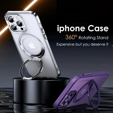 Luxury Magnetic Stand Phone Case