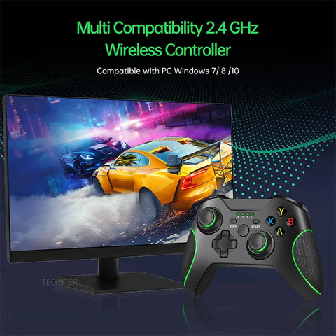 2.4G Wireless Game Controller Gaming Accessories Gamepad For Steam PC Joystick Controle Joypad